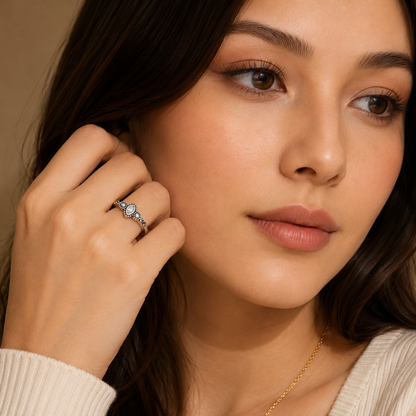 Whisper of Bali Dainty Silver Ring – Timeless Simplicity with Island Soul